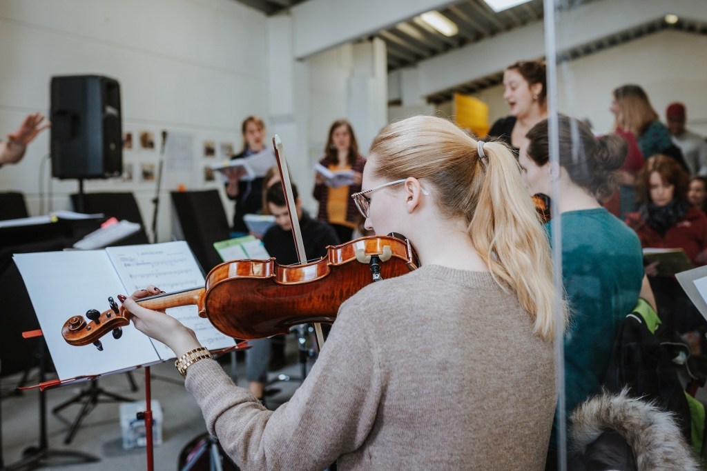 Erste Sitzprobe im 