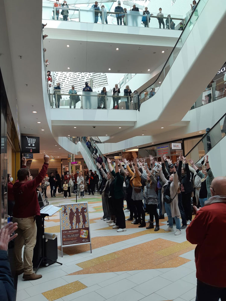 Flashmob in Solingen