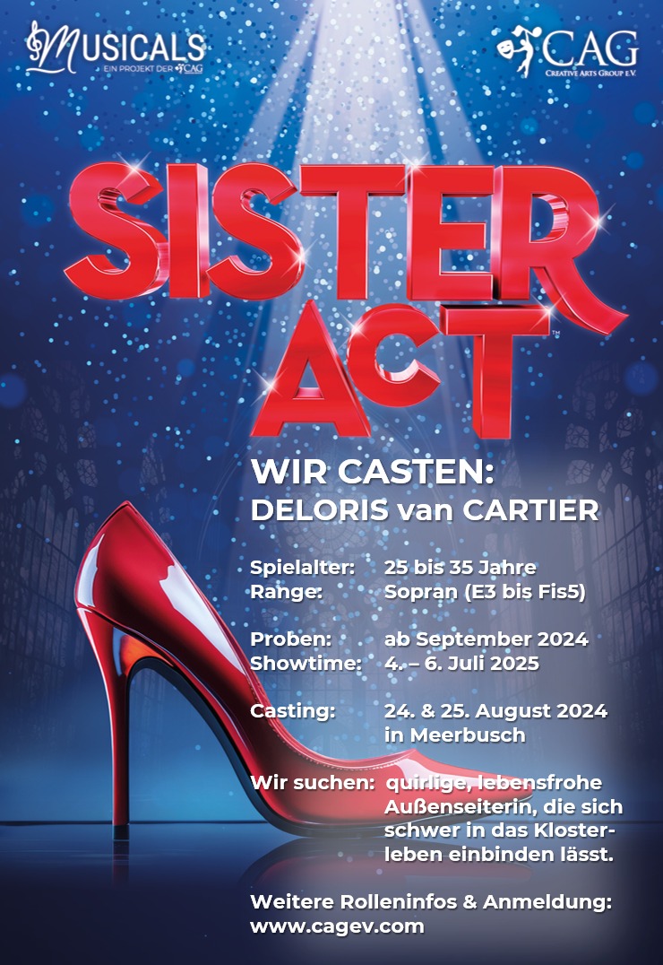 Deloris van Cartier gesucht - Casting für Sister Act