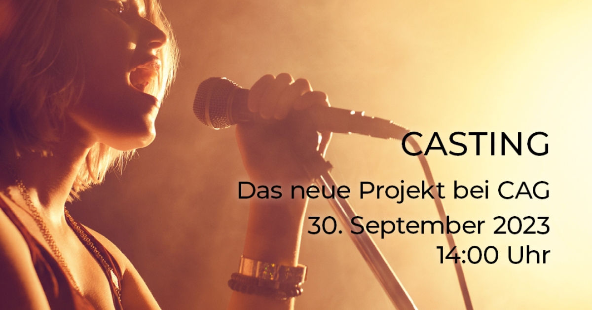 Casting Für Cag Experience Creative Arts Group Ev Düsseldorf 7132